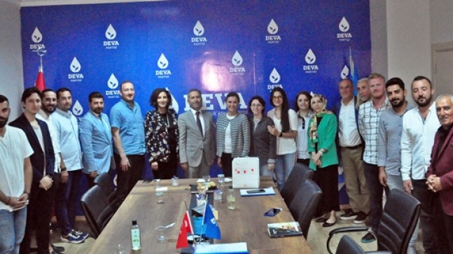 DEVA Partisi Beykoz, Genel Merkez Yöneticilerini Ağırladı