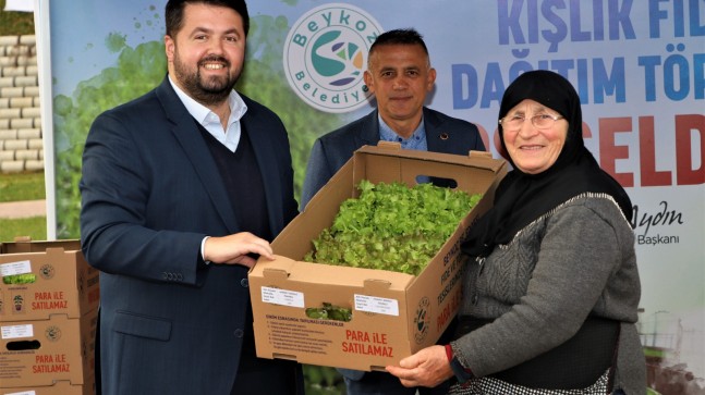 BEYKOZLU ÇİFTÇİYE 400 BİN FİDE DESTEĞİ