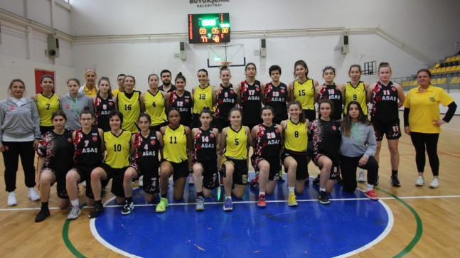BEYKOZ BASKETBOL KIZLARI COŞTU 77-48