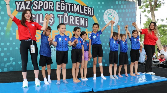 “Yaz Spor Eğitimleri” Enerjik Başladı
