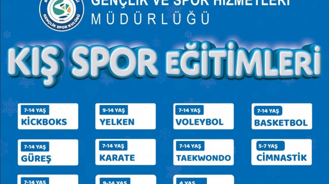 BEYKOZ’DA 11 BRANŞTA “KIŞ SPOR EĞİTİMLERİ” BAŞLIYOR