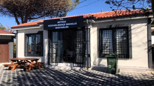 BEYKOZ’DA MUHTARLIK BİNALARI YENİLENİYOR