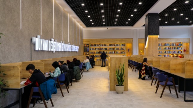 “BEYKOZ ÇAYIRI MİLLET KIRAATHANESİ”NE ZİYARETÇİ AKINI