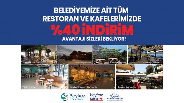 Beykozkart Sahiplerine Yüzde 40 İndirim Müjdesi!