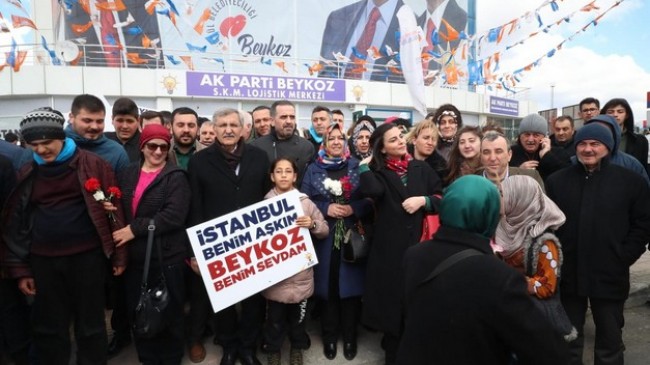 Murat Aydın’dan Beykoz’da dev sevgi yürüyüşü