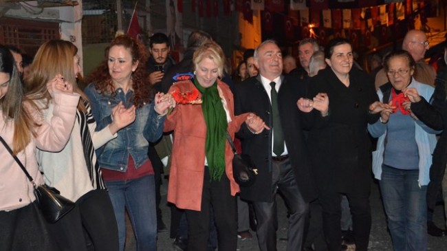 CHP Çiğdem’de sokağa sığmadı