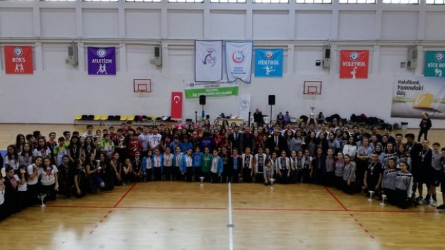 Voleybol ödül töreni gerçekleşti