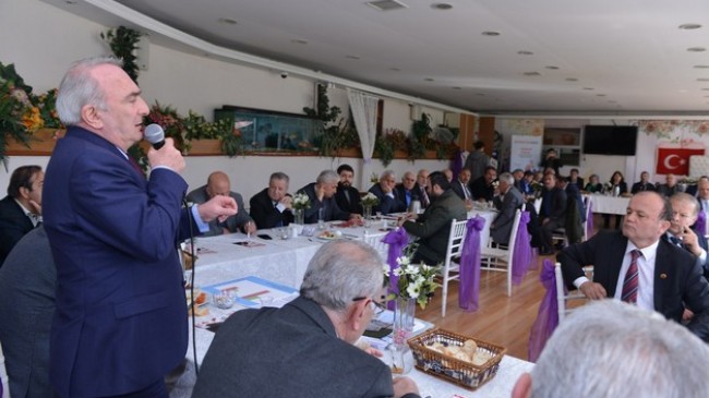 COŞKUN TOSUN’UN DAVETİNE MUHTARLARDAN YOĞUN KATILIM