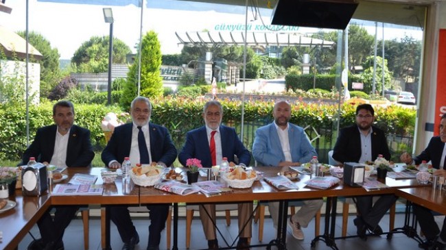 Necdet Gökçınar Beykoz’da basınla buluştu