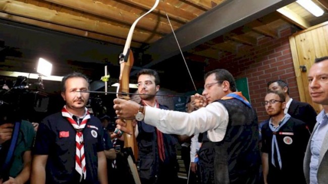 İBB Başkanı İmamoğlu Beykoz’da ok attı