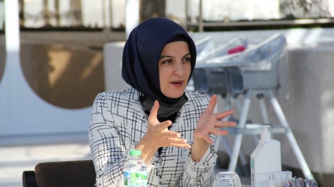 Beykoz Kaymakamı Çiçekli yerel basın ile bir araya geldi