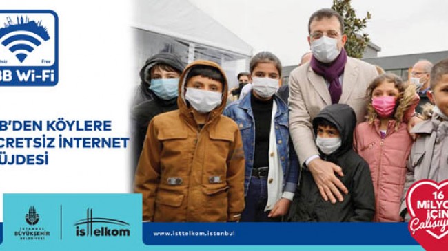 İBB’den Beykoz köylerine ücretsiz internet
