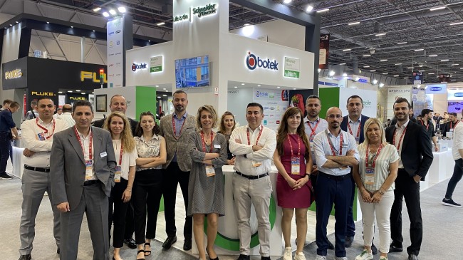 WIN Eurasia Fuarı’nda Botek standına büyük İlgi