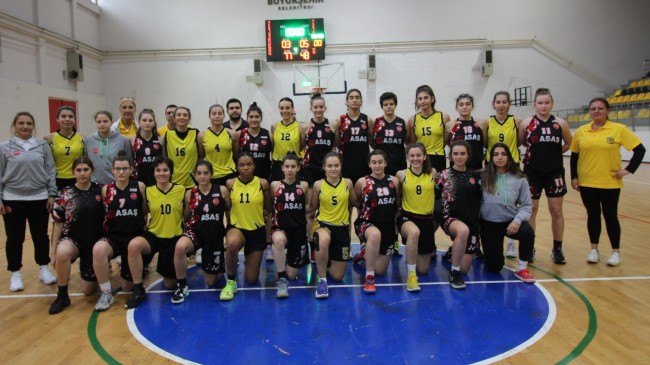 BEYKOZ BASKETBOL KIZLARI COŞTU 77-48
