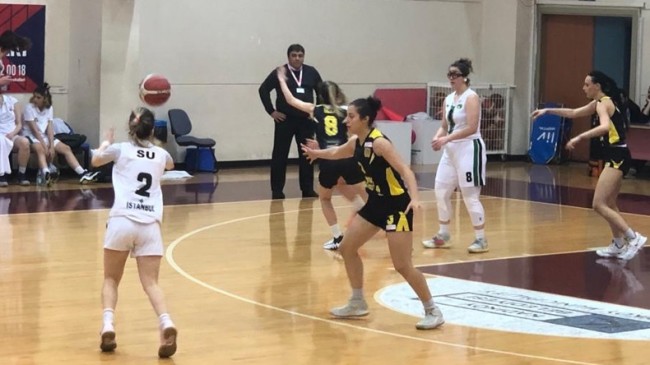 BEYKOZ KIZLARI BASKET ATMAYA DOYAMADI!