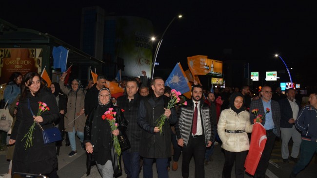 AK Parti Beykoz 2053 Hedefiyle Yürüdü