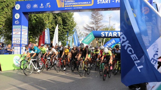 Turkcell Granfondo İstanbul Yol Bisiklet Yarışı Tamamlandı