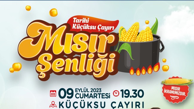 “BEYKOZ MISIR ŞENLİĞİ”NDE KAZANLAR KAYNAYACAK HORONLAR OYNANACAK