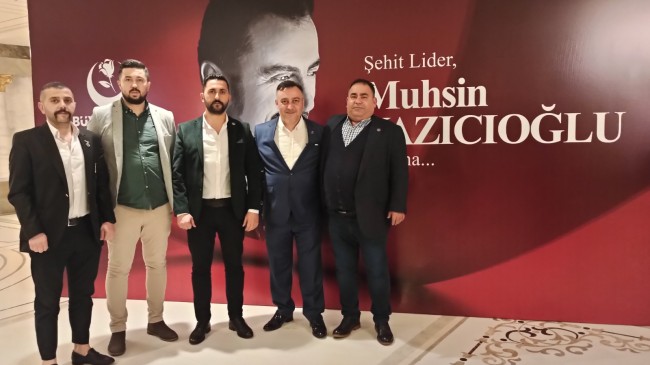 BBP Beykoz Muhsin Yazıcıoğlu anma programına katıldı