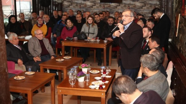 Beykoz Belediye Başkan Adayı Murat Aydın Giresunlularla buluştu