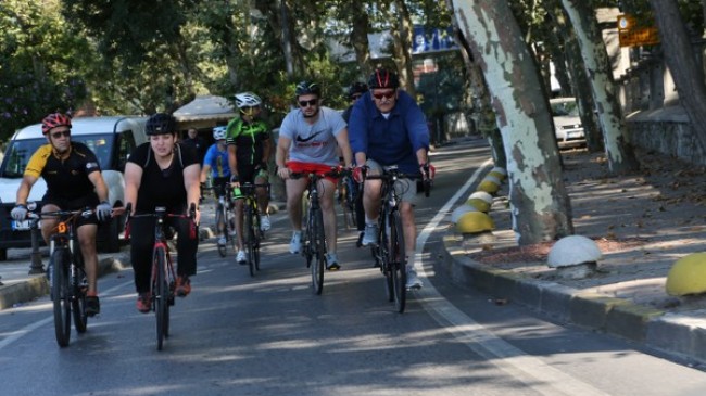 Beykoz’da Pazar Günleri Yollar Bisikletlilerin