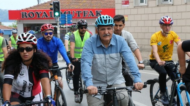Beykoz’da Asgari Kalabalık Bisiklet Turları Başladı