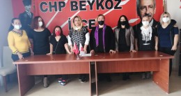 CHP Beykoz Kadın Kolları “İstanbul Sözleşmesi’nden Vazgeçmiyoruz”