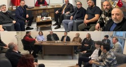 Beykoz Deva ve Yeniden Refah Partisi İHH Beykoz İlçe Temsilciliğini Ziyaret Etti