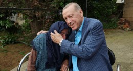 Erdoğan Beykoz’da Yaşayan Eski Komşusunu Ziyaret Etti