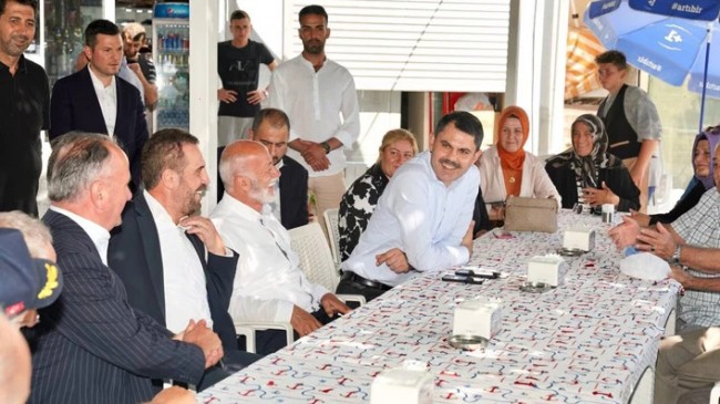 Milletvekili Murat Kurum Beykoz’da ziyaretlerde bulundu