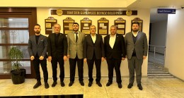 Yeniden Refah Partisi Beykoz İlçe Yönetimi Başkan Murat Aydın’ı ziyaret etti
