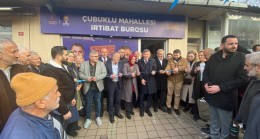 AK Parti Beykoz seçim bürolarını açmaya devam ediyor
