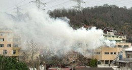 Beykoz’da kibrit fabrikasında yangın çıktı